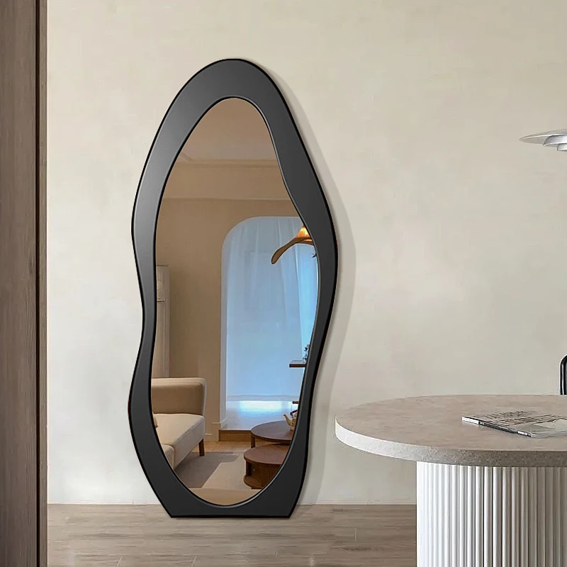 Lirregular Arge Mirror Designer Aesthetic Floor Wall Mirror Bathroom Black Quality Espejos Decorativos Living Room Decoration
Lirregular Arge Mirror Designer Aesthetic Floor Wall Mirror Bathroom Black Quality Espejos Decorativos Living Room Decoration