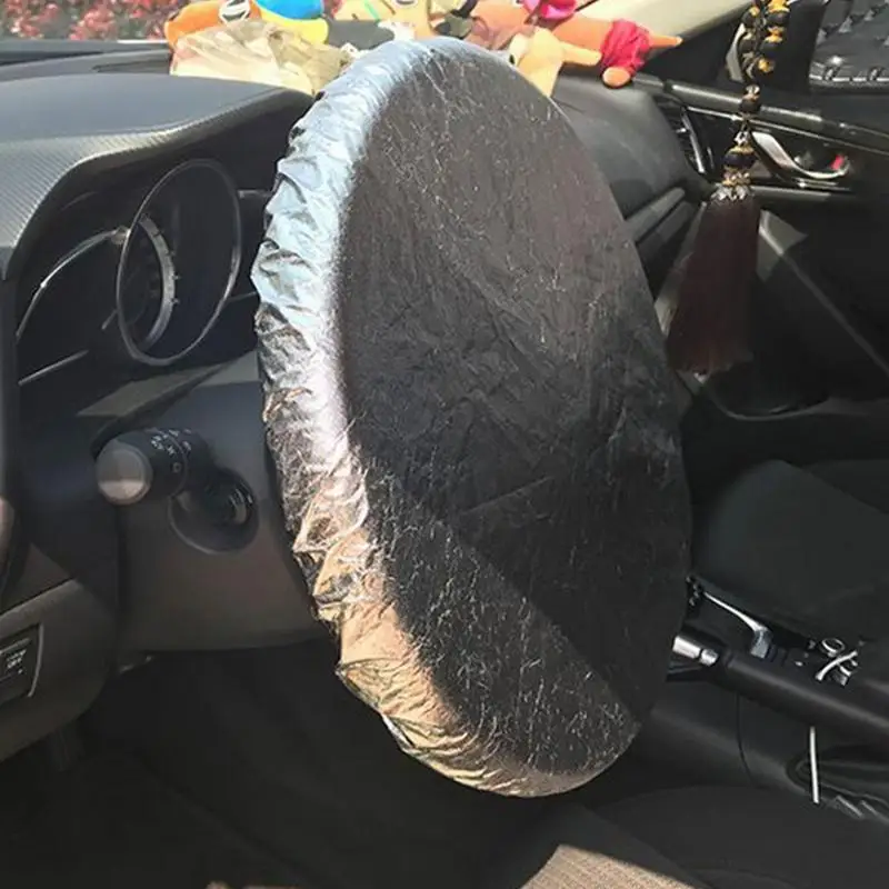 Car Sun Shade Cover Steering Wheel Sun Block For G-M Or Most SUVs Trucks And Many More Car Heat Insulation Accessories
Car Sun Shade Cover Steering Wheel Sun Block For G-M Or Most SUVs Trucks And Many More Car Heat Insulation Accessories