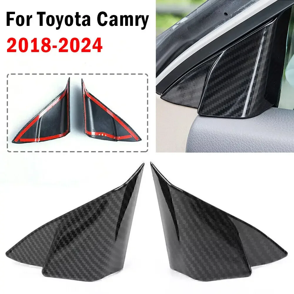Для Toyota Camry 2018 2019 2020 2021 2022 2023 из углеродного волокна, переднее окно автомобиля, окно, стойка, треугольная накладка, наклейка
Для Toyota Camry 2018 2019 2020 2021 2022 2023 из углеродного волокна, переднее окно автомобиля, окно, стойка, треугольная накладка, наклейка