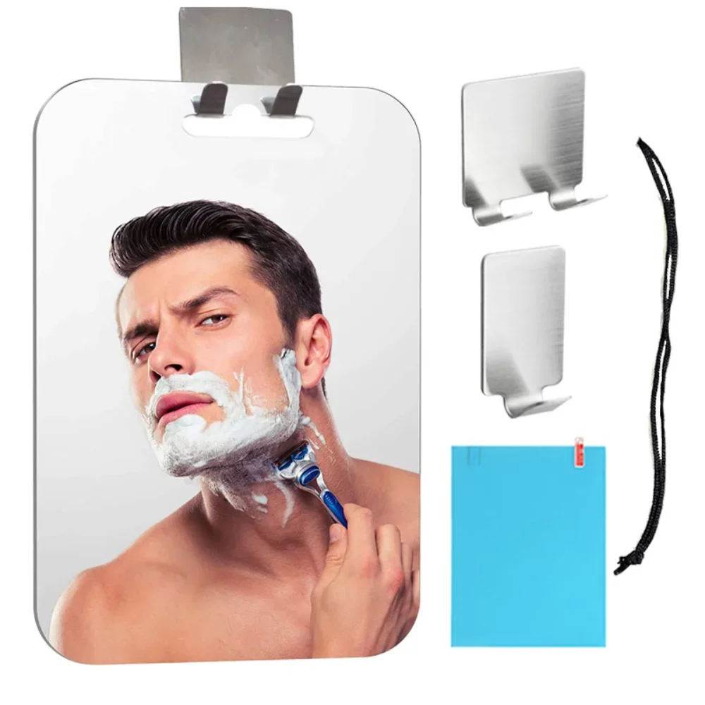 1pcs Acrylic Mirror With Wall Suction Shower Mirror For Man Shaving Women Makeup Portable Travel Bathroom Accessories
1pcs Acrylic Mirror With Wall Suction Shower Mirror For Man Shaving Women Makeup Portable Travel Bathroom Accessories