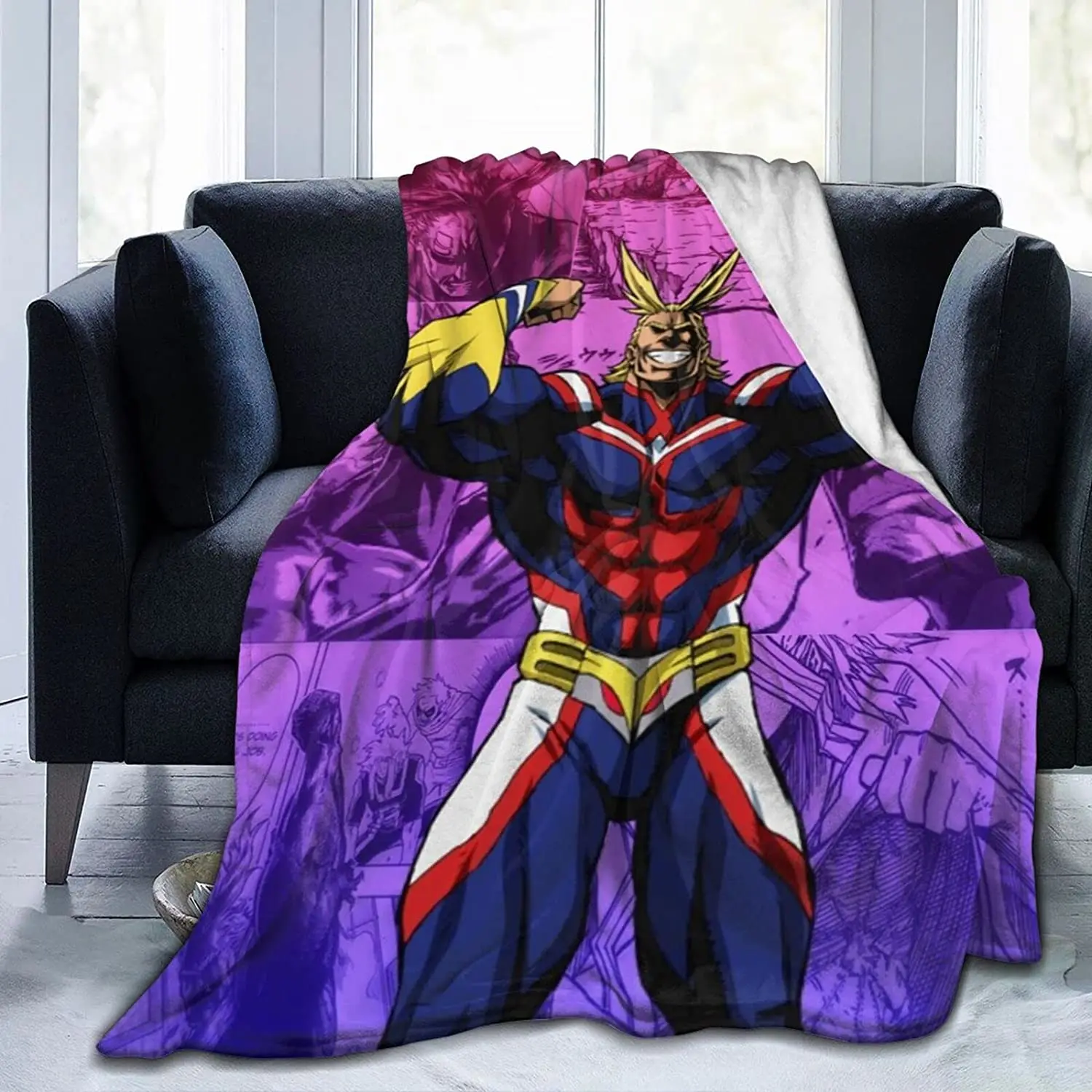 All Might - Soft Flannel Blanket Lightweight Fleece Blanket Air Conditioner is Suitable for Bedroom Living Room Sofa
All Might - Soft Flannel Blanket Lightweight Fleece Blanket Air Conditioner is Suitable for Bedroom Living Room Sofa