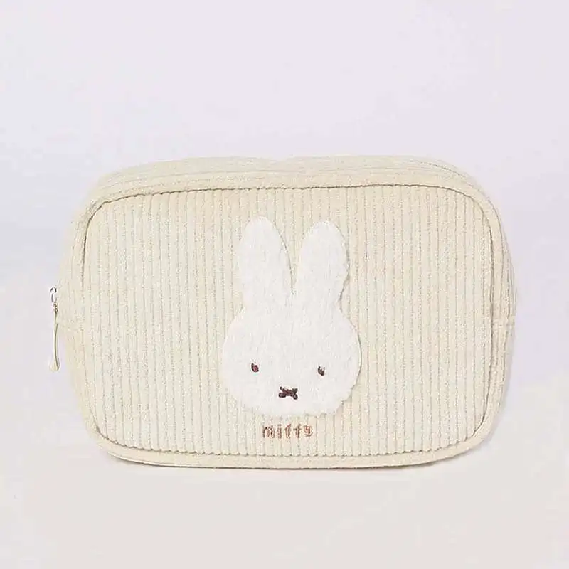 Miffy Rabbit Cute Cartoon Embroidery Corduroy Make Up Bag Handbag Miscellaneous Storage Small Bag Multi Functional Storage Bag
Miffy Rabbit Cute Cartoon Embroidery Corduroy Make Up Bag Handbag Miscellaneous Storage Small Bag Multi Functional Storage Bag
