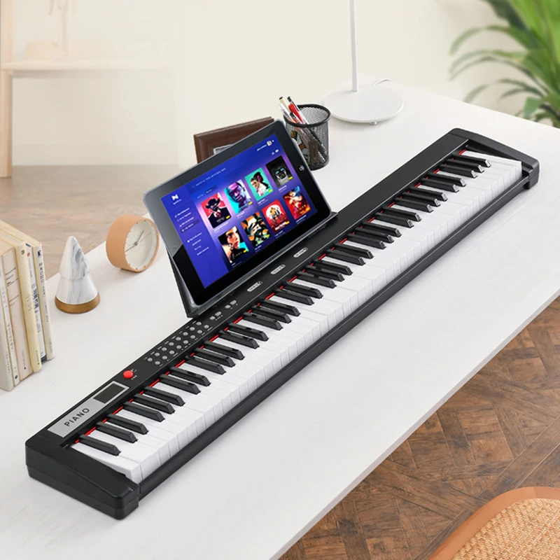 

Детское электрическое пианино, 88 клавиш, портативная Midi-клавиатура, цифровое пианино для взрослых, оборудование для производства Teclado для п...