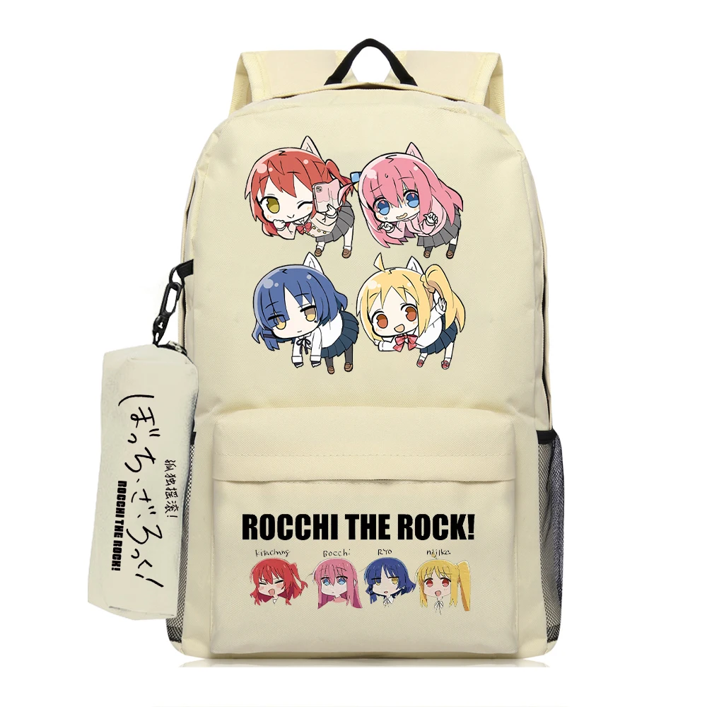 Нейлоновый рюкзак Bocchi The Rock в стиле аниме, японская мода, школьный ранец, дорожная сумка большой вместимости
Нейлоновый рюкзак Bocchi The Rock в стиле аниме, японская мода, школьный ранец, дорожная сумка большой вместимости