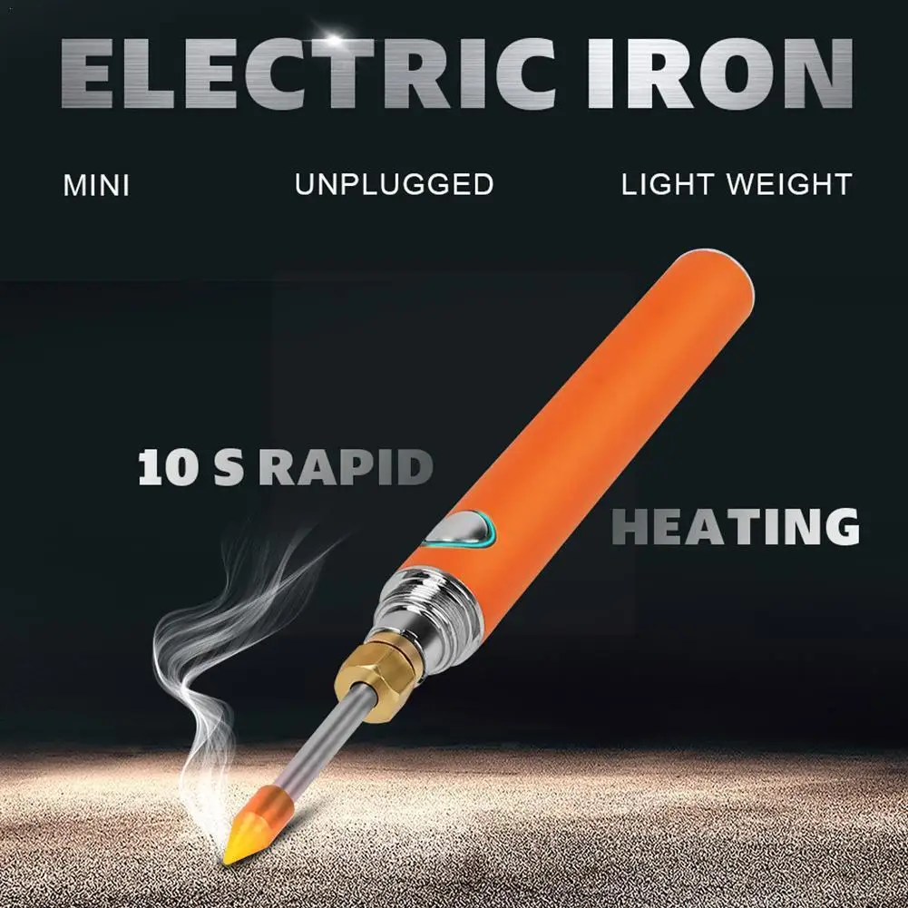 Wireless Charging Electric Soldering Iron Tin Solder Repair Welding Charging Microelectronics USB Fast Portable Iron Tools J5I9
Wireless Charging Electric Soldering Iron Tin Solder Repair Welding Charging Microelectronics USB Fast Portable Iron Tools J5I9