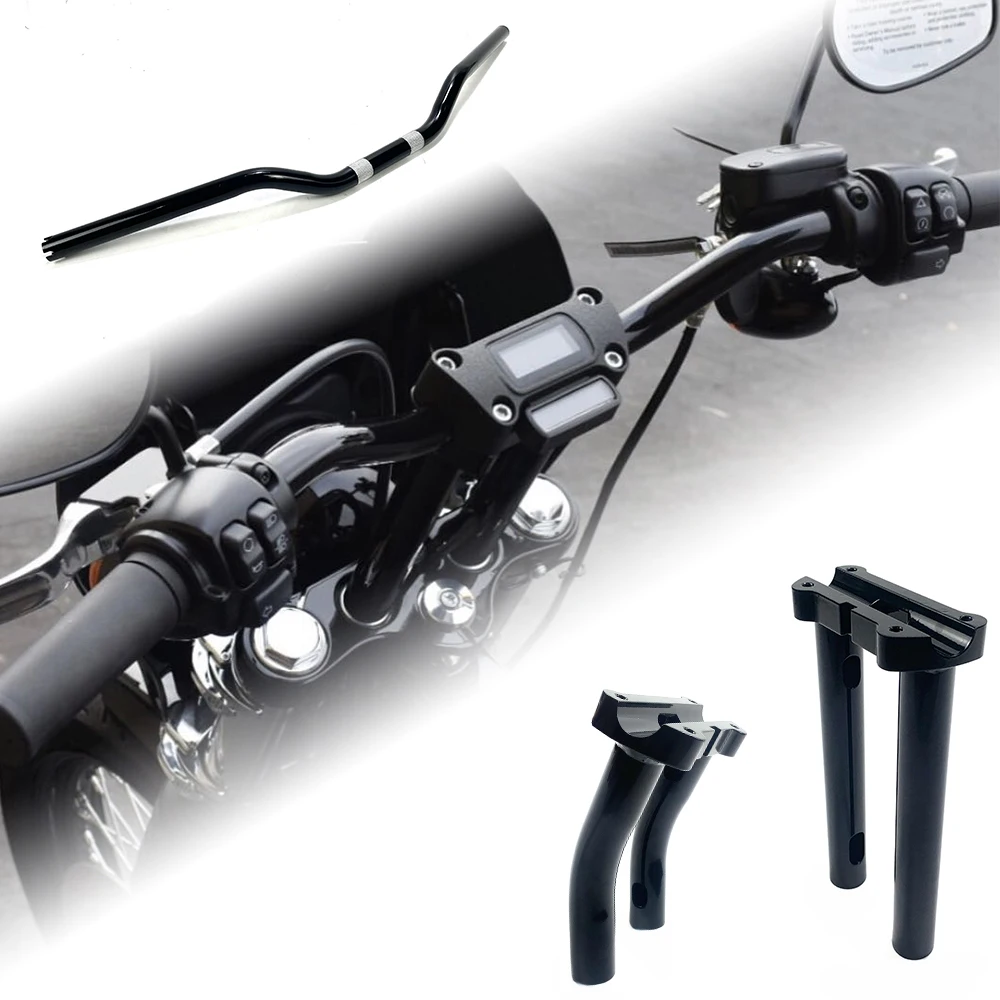 Motorcycle handlebar high clip Riser Kit for Harley Standard Softtail Street bob Low Rider 1 inch handle lever universal
Motorcycle handlebar high clip Riser Kit for Harley Standard Softtail Street bob Low Rider 1 inch handle lever universal
