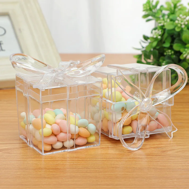 12pcs Favor Boxes Candy Boxes plastic clear Gift Boxes with Ribbons for Wedding Baby Shower Decorations Birthday Party Supplies
12pcs Favor Boxes Candy Boxes plastic clear Gift Boxes with Ribbons for Wedding Baby Shower Decorations Birthday Party Supplies