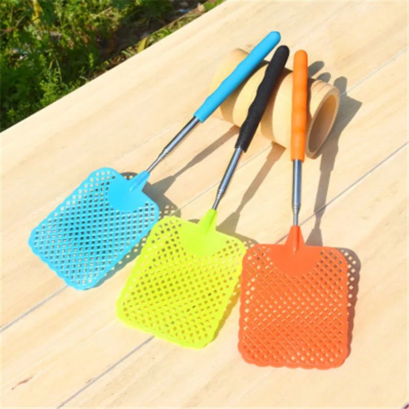 Quality Stainless Steel Retractable Fly Swatter Prevent Pest Mosquito Fly Killer Anti Mosquito Pest Reject Insect Killer Tool
Quality Stainless Steel Retractable Fly Swatter Prevent Pest Mosquito Fly Killer Anti Mosquito Pest Reject Insect Killer Tool