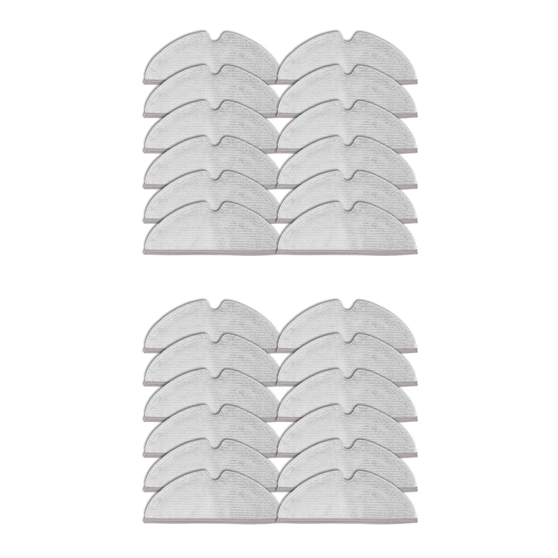 24X Mop Cloths Rags For Xiaomi Roborock S5 Max S6 Pure S6 Maxv S5 S51 S50 S55 E25 E35 Robot Vacuum Cleaner Parts
24X Mop Cloths Rags For Xiaomi Roborock S5 Max S6 Pure S6 Maxv S5 S51 S50 S55 E25 E35 Robot Vacuum Cleaner Parts
