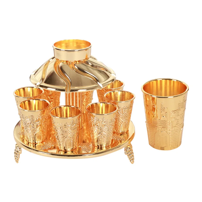 High quality and luxuryWine Decanter And Cups Set Whiskey Decanter Set For Home Bar
High quality and luxuryWine Decanter And Cups Set Whiskey Decanter Set For Home Bar