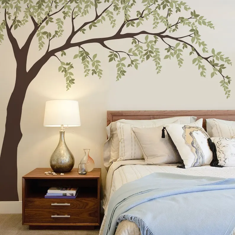 Falling Leaves Weeping Willow Tree Decal, Baby Girls Nursery Wall Decal, Willow Tree Decal, Nursery Decoration
Falling Leaves Weeping Willow Tree Decal, Baby Girls Nursery Wall Decal, Willow Tree Decal, Nursery Decoration