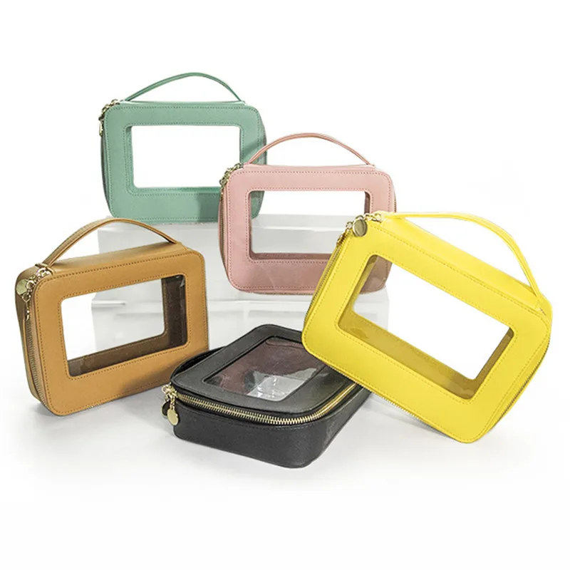 Fashion Colorful Portable Cosmetic Case Travel Transparent Makeup Bag PVC Cosmetic Bag Wash Bag Portable Makeup Box Storage Bag
Fashion Colorful Portable Cosmetic Case Travel Transparent Makeup Bag PVC Cosmetic Bag Wash Bag Portable Makeup Box Storage Bag