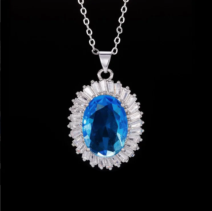 ANGLANG Temperament Elegant Ruby Gemstone Pendant Necklace Bridal Romantic Gifts for Women Choker Sweater Necklace Fine Jewelry
ANGLANG Temperament Elegant Ruby Gemstone Pendant Necklace Bridal Romantic Gifts for Women Choker Sweater Necklace Fine Jewelry