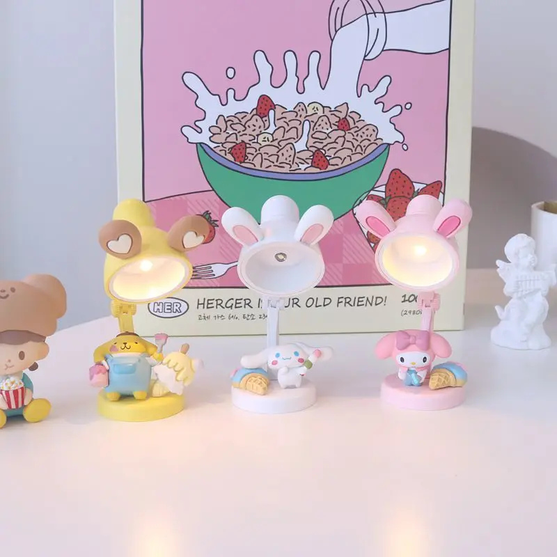 Sanrio Hellokitty Mymelody Kuromi Purin Cinnamoroll Creative DIY Mini Desk Lamp Student Dormitory Study Reading Lamp Decoration
Sanrio Hellokitty Mymelody Kuromi Purin Cinnamoroll Creative DIY Mini Desk Lamp Student Dormitory Study Reading Lamp Decoration
