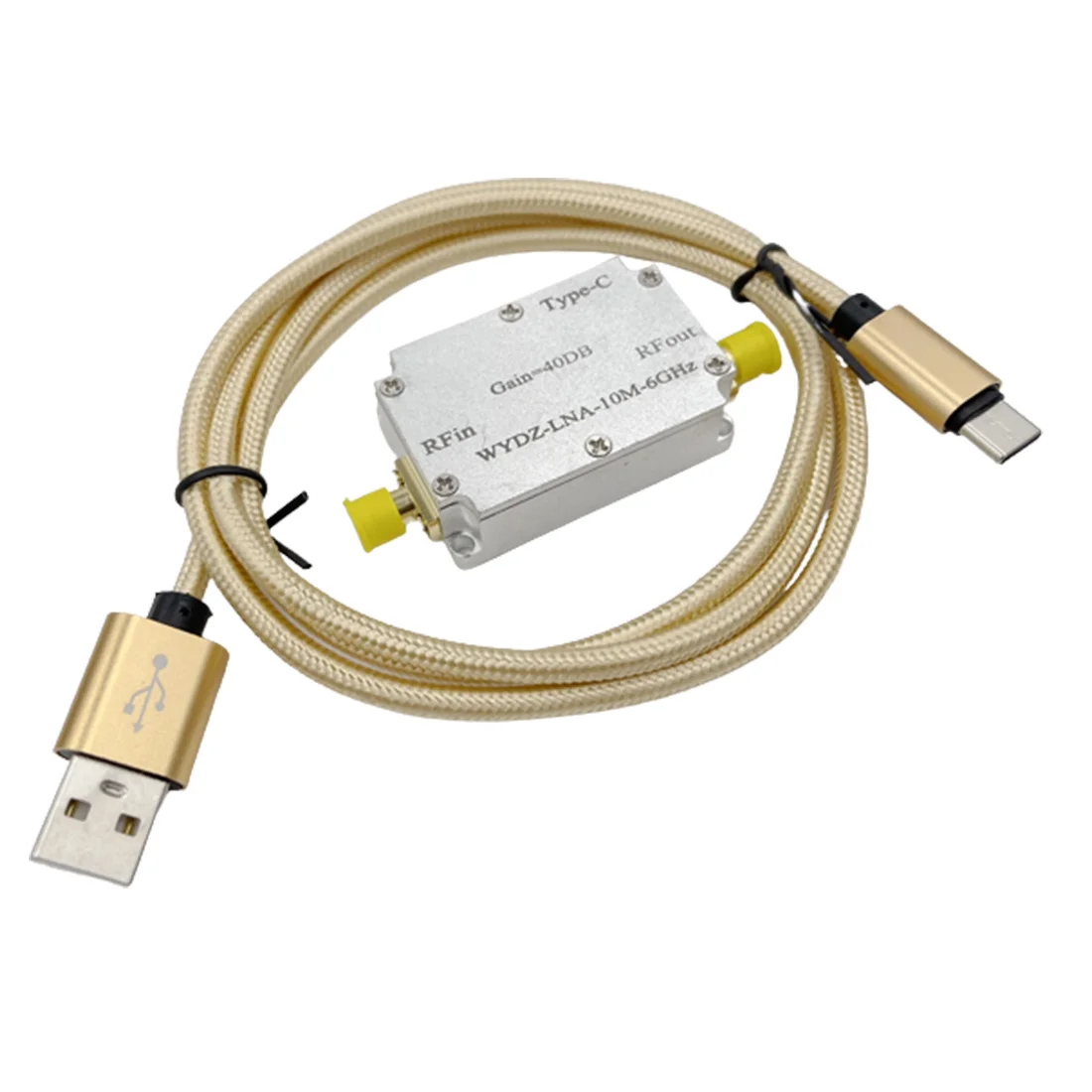 10M-6GHz Low Noise Amplifier Gain 40DB High Flatness LNA RF Signal Driving Receiver Front End for Radio FM Radio, 40DB
10M-6GHz Low Noise Amplifier Gain 40DB High Flatness LNA RF Signal Driving Receiver Front End for Radio FM Radio, 40DB