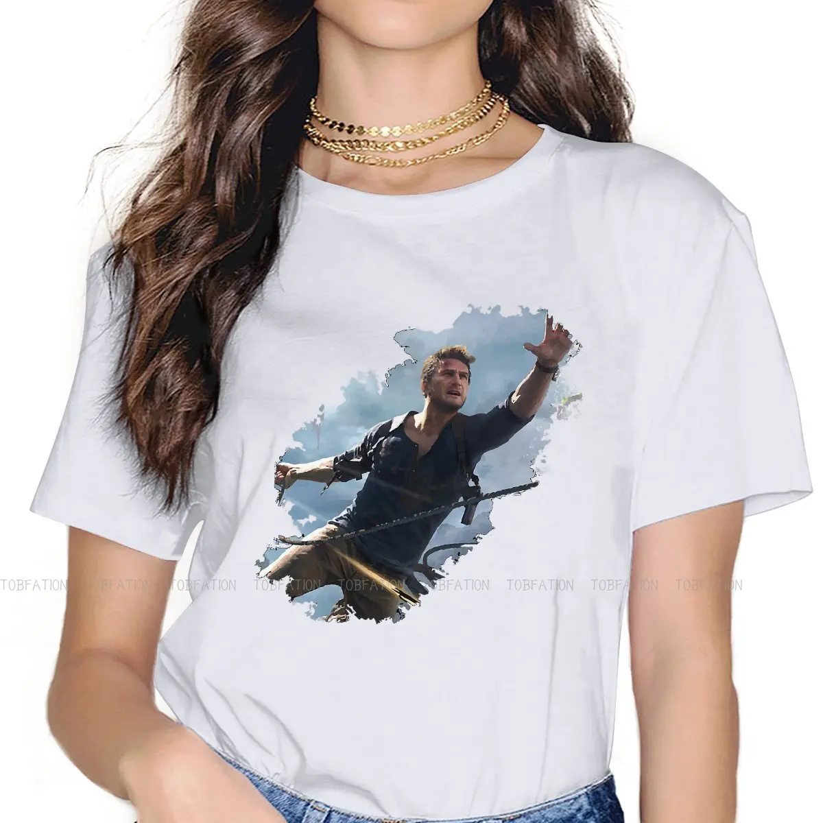 Uncharted Ruben Fleischer Nathan Drake TShirt for Woman Girl 5XL Nathan Drake Fly Humor Summer Tee T Shirt High Quality Fluffy
Uncharted Ruben Fleischer Nathan Drake TShirt for Woman Girl 5XL Nathan Drake Fly Humor Summer Tee T Shirt High Quality Fluffy