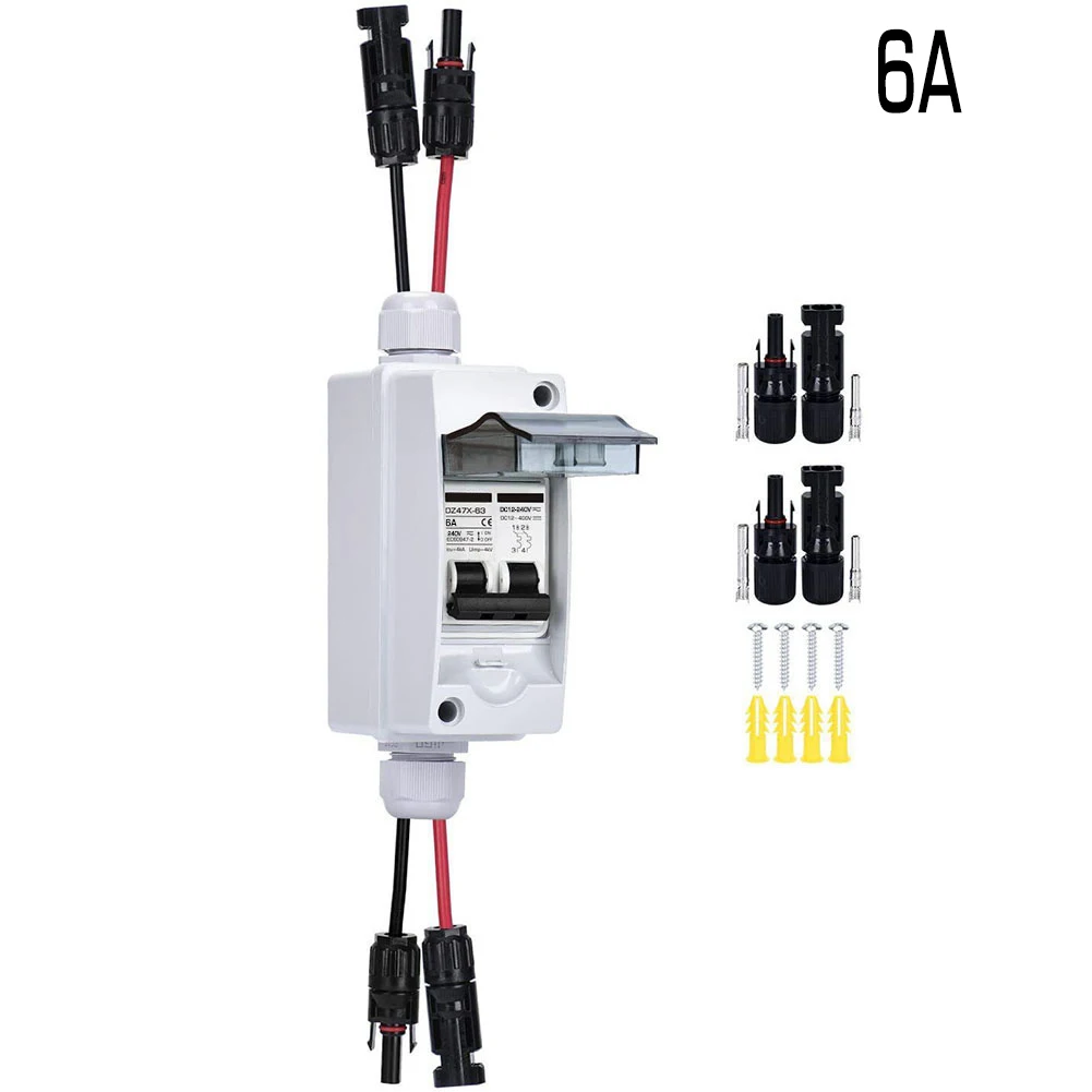 Solar Circuit Breakers Circuit Breakers & Disconnectors IP65 Housing With MC Solar Connector ABS Plastic Housing
Solar Circuit Breakers Circuit Breakers & Disconnectors IP65 Housing With MC Solar Connector ABS Plastic Housing