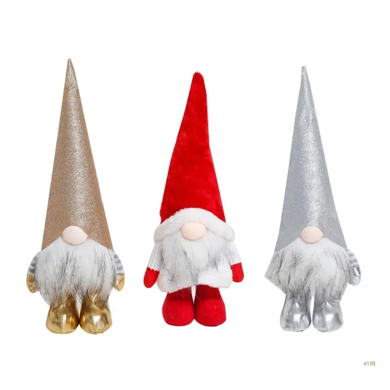 41XB Christmas Gnomes Plush Decorations Long Hat Scandinavian Tomtes Home Tabletop Forests Man Dolls Swedish Gnomes Ornaments
41XB Christmas Gnomes Plush Decorations Long Hat Scandinavian Tomtes Home Tabletop Forests Man Dolls Swedish Gnomes Ornaments