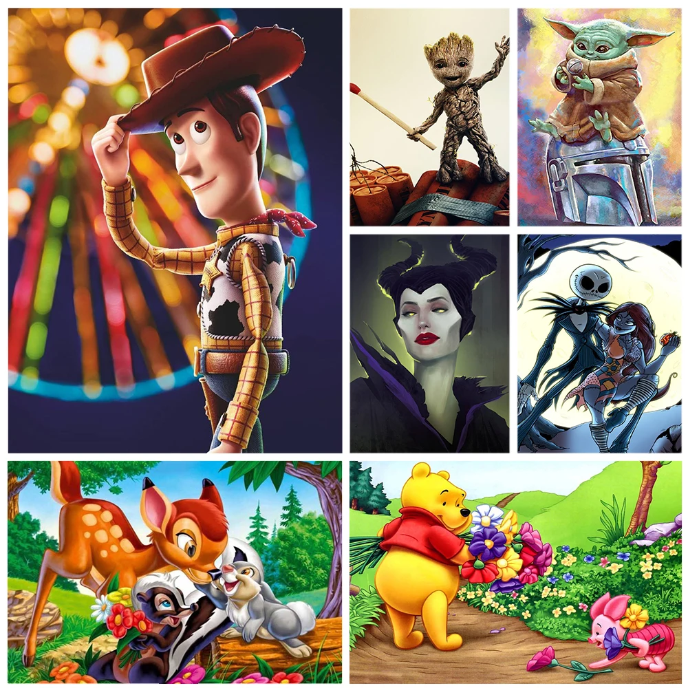 Алмазная живопись Disney 5D, полная круглая бриллиантовая картина для оформления интерьера своими руками
Алмазная живопись Disney 5D, полная круглая бриллиантовая картина для оформления интерьера своими руками