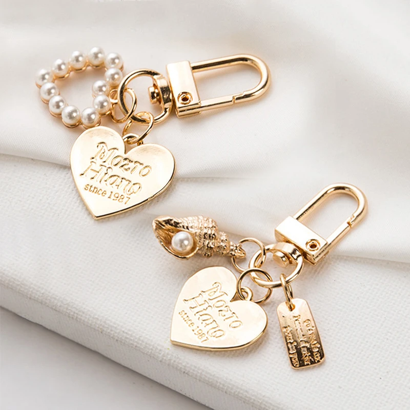 1PC Bag Ornament Shell Keychain Keychain Heart Keychain Key Ring Fashion Key Accessory
1PC Bag Ornament Shell Keychain Keychain Heart Keychain Key Ring Fashion Key Accessory