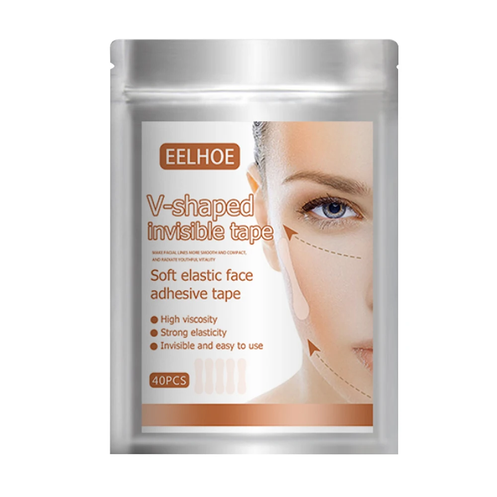 40 шт., водонепроницаемые V-образные наклейки для лица
40 шт., водонепроницаемые V-образные наклейки для лица