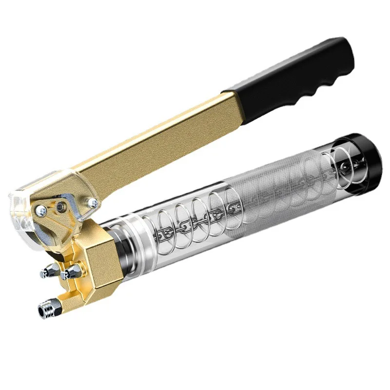 High pressure transparent heavy duty 14000PSI grease gun pistol grip 600cc lubrication with metal extension
High pressure transparent heavy duty 14000PSI grease gun pistol grip 600cc lubrication with metal extension