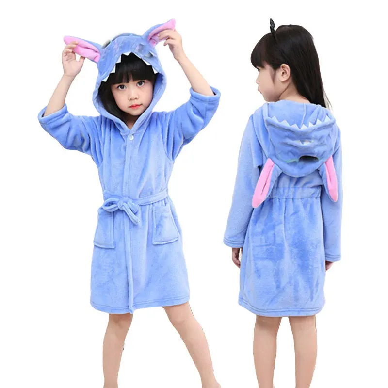 Children Clothing For Boys Kids Winter Bathrobes Baby Girls Sleepwear Bath Robe Animal Pajamas Nightgown Kids Stitch Bath Towels
Children Clothing For Boys Kids Winter Bathrobes Baby Girls Sleepwear Bath Robe Animal Pajamas Nightgown Kids Stitch Bath Towels