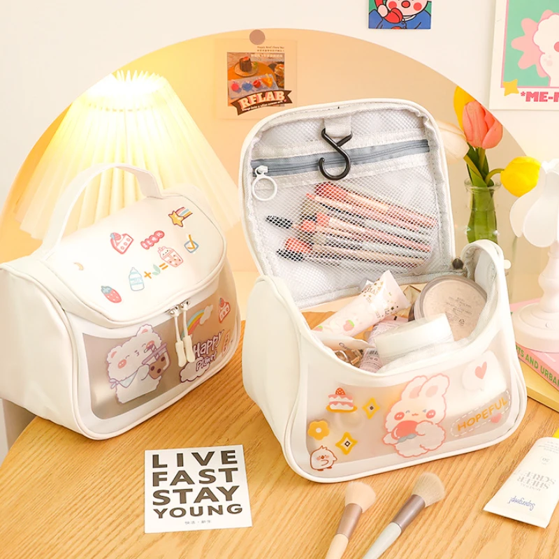 Travel Waterproof Portable Women Makeup Bag High Capacity Toiletries Organizer Storage Cosmetic Cases Zipper Wash Beauty Pouch
Travel Waterproof Portable Women Makeup Bag High Capacity Toiletries Organizer Storage Cosmetic Cases Zipper Wash Beauty Pouch