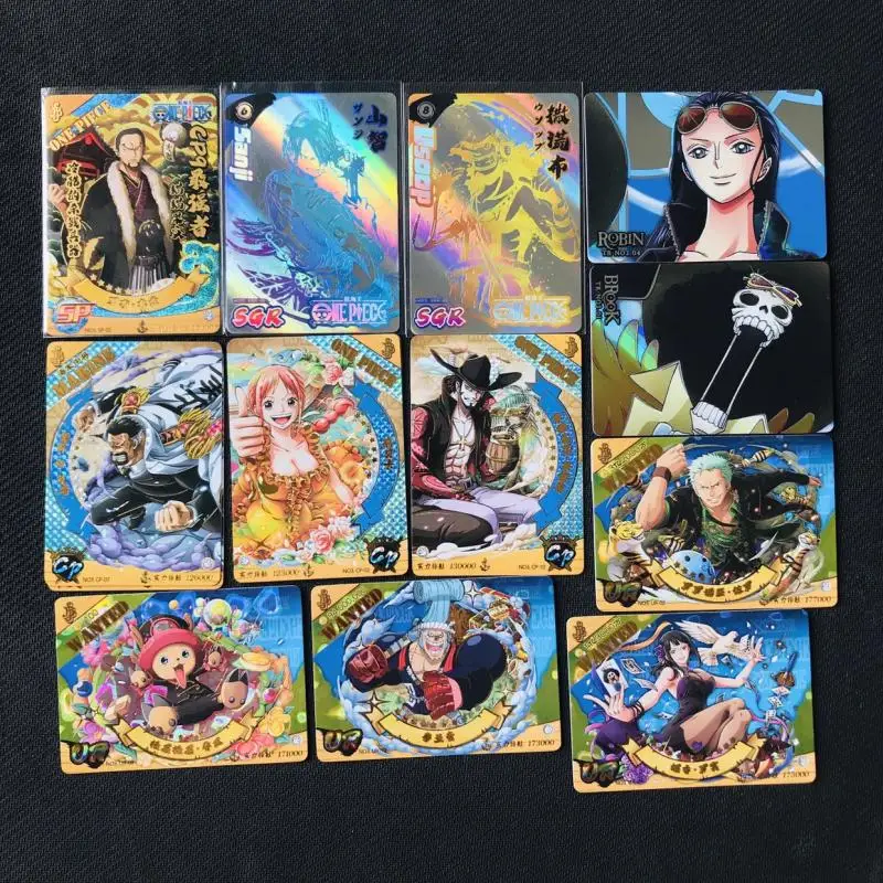 Аниме One Piece Monkey D. Luffy Nico нами и Робин Sp Sgr Cp Ur Card редкая карточная игра коллекция детских игрушек подарок на день рождения мальчика
Аниме One Piece Monkey D. Luffy Nico нами и Робин Sp Sgr Cp Ur Card редкая карточная игра коллекция детских игрушек подарок на день рождения мальчика