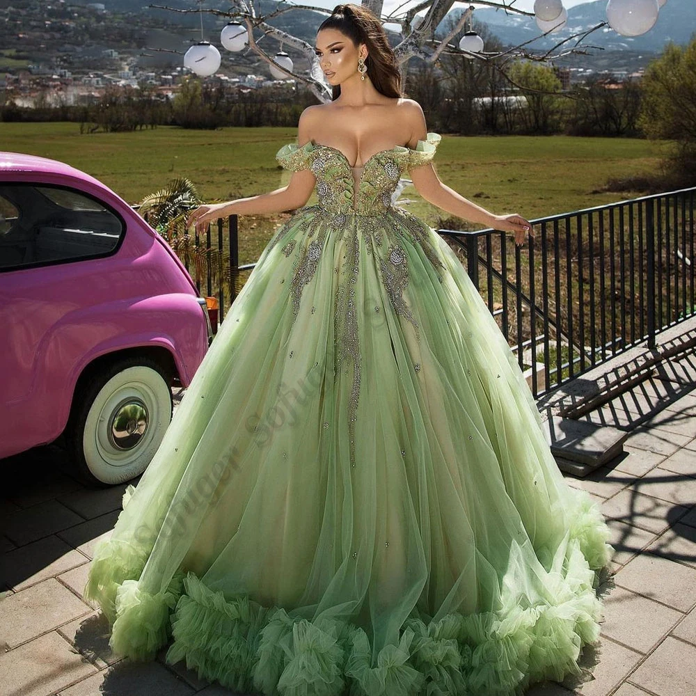 Elegant Evening Dress 2022 Green A Line Formal Prom Sweetheart Off Shoulder Lace Applique Vestidos Special Occasion Party Gown
Elegant Evening Dress 2022 Green A Line Formal Prom Sweetheart Off Shoulder Lace Applique Vestidos Special Occasion Party Gown
