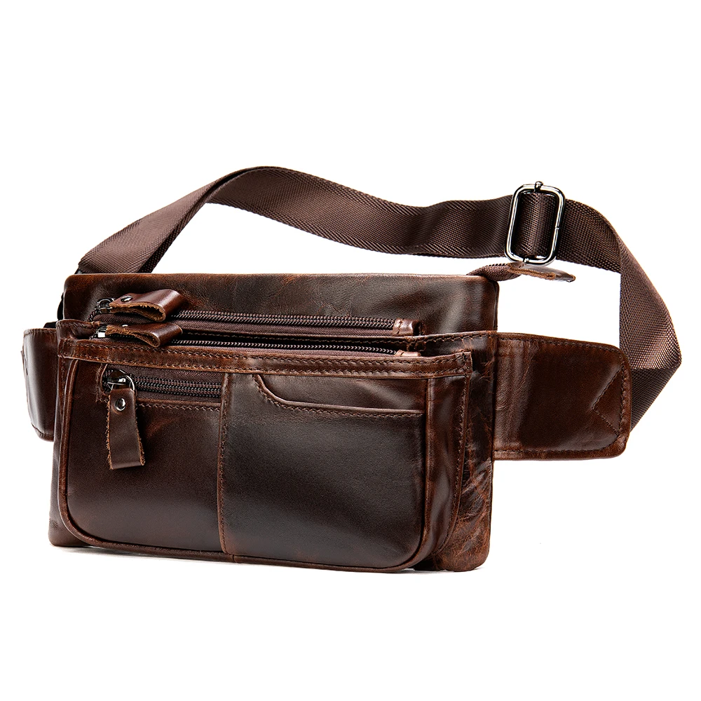 Men's Fanny Pack Genuine Leather Belt Pouch Bag for Men Vintage Crossbody Man Belly Bags Business Small Wallet Phone Travel Pack
Men's Fanny Pack Genuine Leather Belt Pouch Bag for Men Vintage Crossbody Man Belly Bags Business Small Wallet Phone Travel Pack
