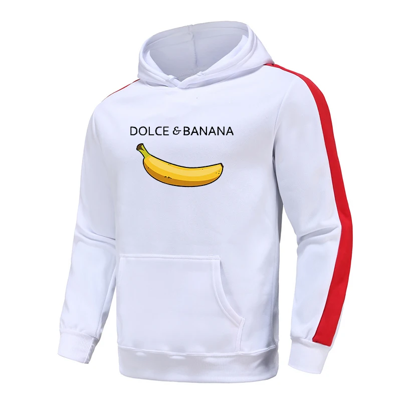 Dolce & Banana Spring Autumn Men's Hoodie with Bars Fashion Casual Pullover Trendy Comfortable Men's Outdoor Sports Top
Dolce & Banana Spring Autumn Men's Hoodie with Bars Fashion Casual Pullover Trendy Comfortable Men's Outdoor Sports Top