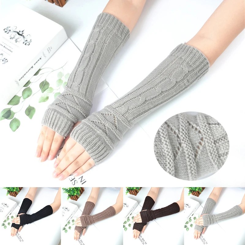 Arm Sleeve Long Fingerless Gloves Womens Winter Warmer Knitted Arm Sleeve Fine Soft Girl Goth Clothes Women Punk Gothic Gloves
Arm Sleeve Long Fingerless Gloves Womens Winter Warmer Knitted Arm Sleeve Fine Soft Girl Goth Clothes Women Punk Gothic Gloves