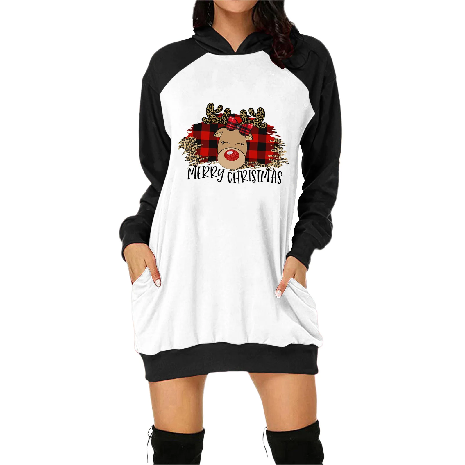 2022 Fashion Christmas Hoodie Long Pocket Women's Clothing 3D Printed Round Neck Long Sleeve Hooded Ladies Sweater Free Shipping
2022 Fashion Christmas Hoodie Long Pocket Women's Clothing 3D Printed Round Neck Long Sleeve Hooded Ladies Sweater Free Shipping