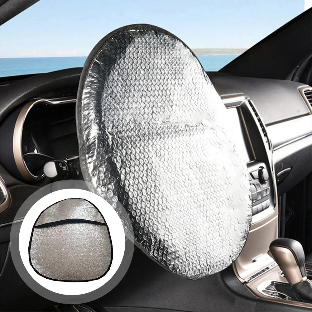 Car Steering Wheel Cover Full Protection Heat Proof Reflective Stylish Sunshade Double Layer Foldable Hot Sale
Car Steering Wheel Cover Full Protection Heat Proof Reflective Stylish Sunshade Double Layer Foldable Hot Sale