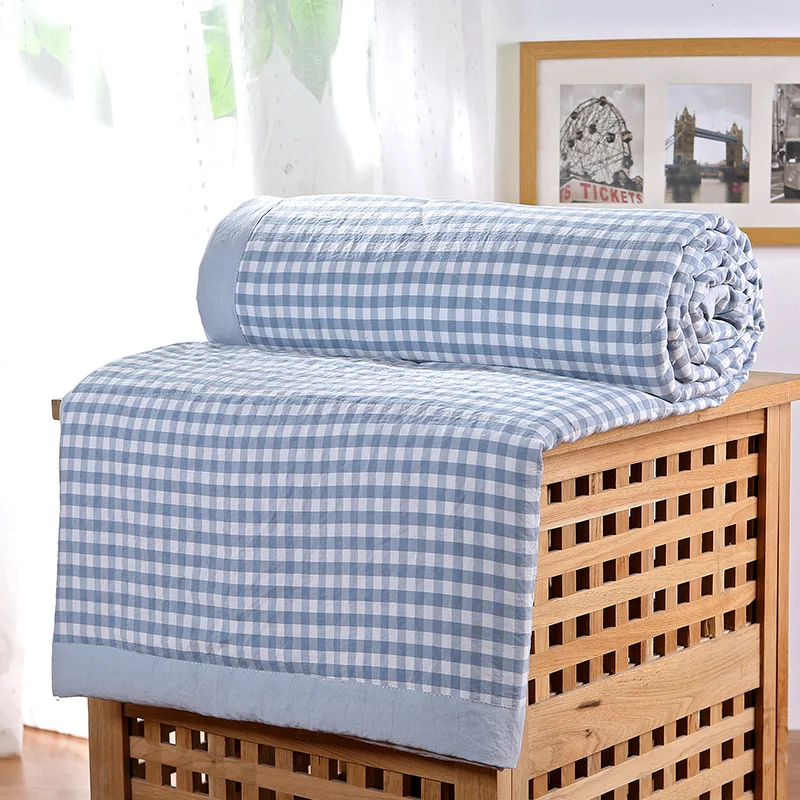 Blanket Japanese-style Washed Cotton Throw Blankets Double Bed Towell Quilts Nap Covers Summer Air Conditioning Quilt Home Hotel
Blanket Japanese-style Washed Cotton Throw Blankets Double Bed Towell Quilts Nap Covers Summer Air Conditioning Quilt Home Hotel