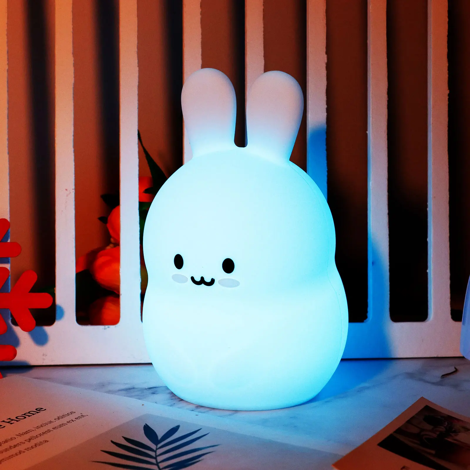 Cartoon Animal Silicone Night Light Cute Induction Light LED Atmosphere Table Lamp with Remote Control USB Charging for Bedroom
Cartoon Animal Silicone Night Light Cute Induction Light LED Atmosphere Table Lamp with Remote Control USB Charging for Bedroom