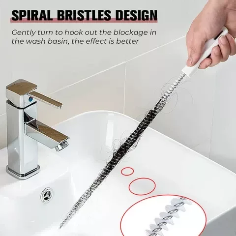 Sewer Pipe Unblocker Snake Spring Pipe Dredging Tool Kitchen Bathroom Sewer Cleaning Tool Kitchen Accessories
Sewer Pipe Unblocker Snake Spring Pipe Dredging Tool Kitchen Bathroom Sewer Cleaning Tool Kitchen Accessories
