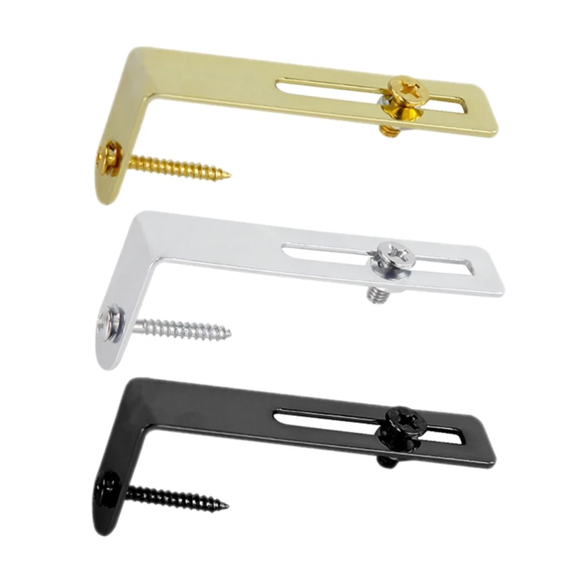 448D Guitar Pickguard Bracket For Guitar Metal 63x26.5mm Guitar Parts Accessories
448D Guitar Pickguard Bracket For Guitar Metal 63x26.5mm Guitar Parts Accessories