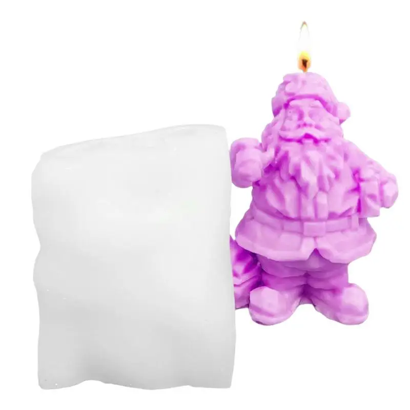 3D Christmas Candle Silicone Mold DIY Santa Claus Handmade Chocolate Cake Mold New Year Decoration Tool
3D Christmas Candle Silicone Mold DIY Santa Claus Handmade Chocolate Cake Mold New Year Decoration Tool
