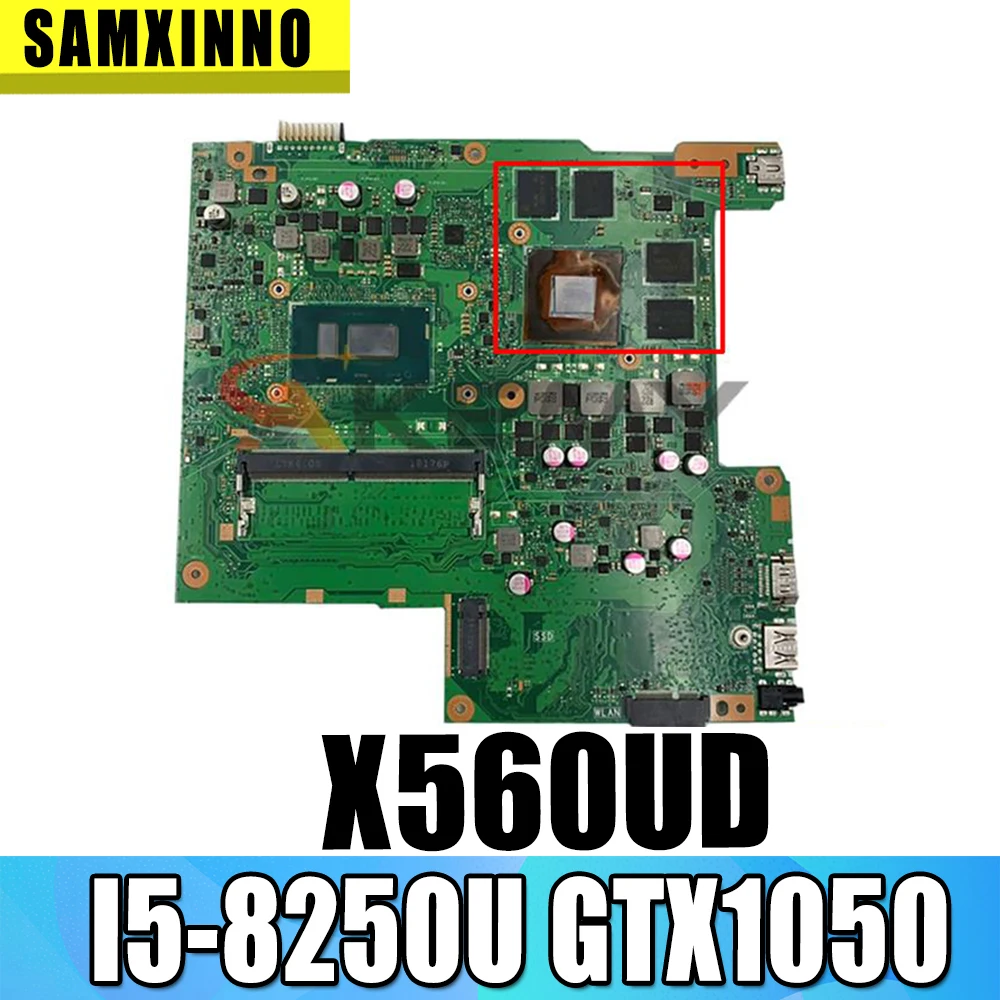 Akemy X560UD Motherboard For asus VivoBook X560U X560UD X560UD-0101B8550U Laptop Mainboard with/ I5-8250U GTX1050(V4G)
Akemy X560UD Motherboard For asus VivoBook X560U X560UD X560UD-0101B8550U Laptop Mainboard with/ I5-8250U GTX1050(V4G)