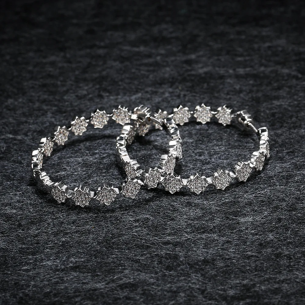 APM STYLE High Quality 925 Sterling Silver Star Earrings Temperament Set With Diamond Meteor Large Earrings Exquisite Earrings
APM STYLE High Quality 925 Sterling Silver Star Earrings Temperament Set With Diamond Meteor Large Earrings Exquisite Earrings