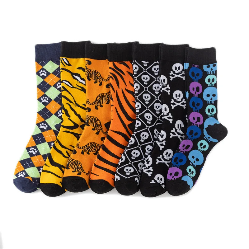 Tiger Women Sock Cartoon Woman Socks Fashion Printing Skull Cotton Sox Couple Spring Summer Leopard Print Skateboard Skarpetki
Tiger Women Sock Cartoon Woman Socks Fashion Printing Skull Cotton Sox Couple Spring Summer Leopard Print Skateboard Skarpetki