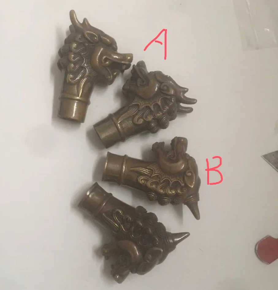 Бронзовая статуя головы дракона Old Dynasty
Бронзовая статуя головы дракона Old Dynasty