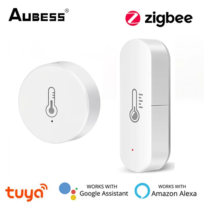 Умный датчик температуры и влажности Tuya ZigBee, работает от аккумулятора, работает с Alexa Google Home
Умный датчик температуры и влажности Tuya ZigBee, работает от аккумулятора, работает с Alexa Google Home