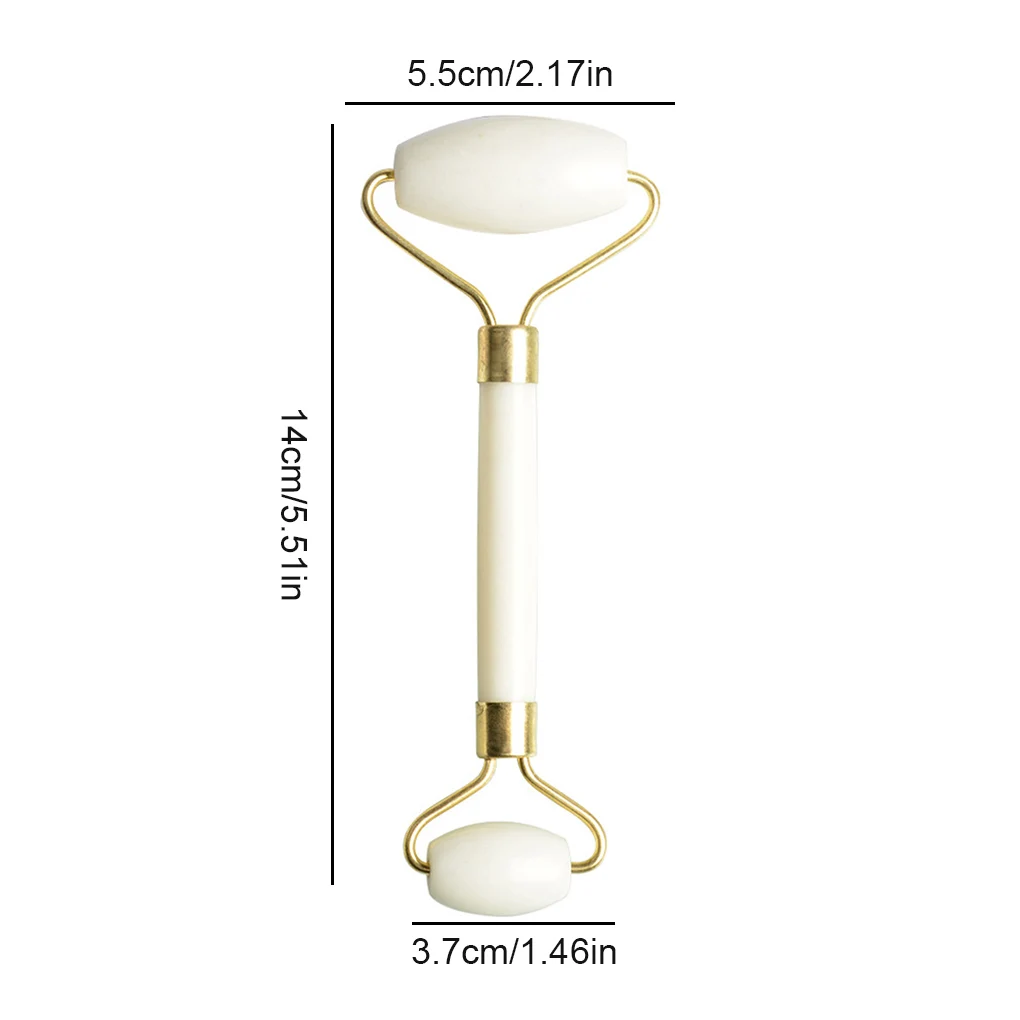 Facial Massage Roller Stone Face Roller Double Head Portable Neck Facial Rolling Beauty Massager
Facial Massage Roller Stone Face Roller Double Head Portable Neck Facial Rolling Beauty Massager