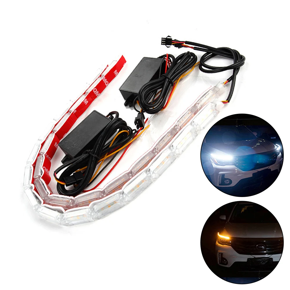 Daytime Running Lights Running Lights Signal Indicator Yellow 12V ABS LED Universal Universal LED Strip Universal
Daytime Running Lights Running Lights Signal Indicator Yellow 12V ABS LED Universal Universal LED Strip Universal