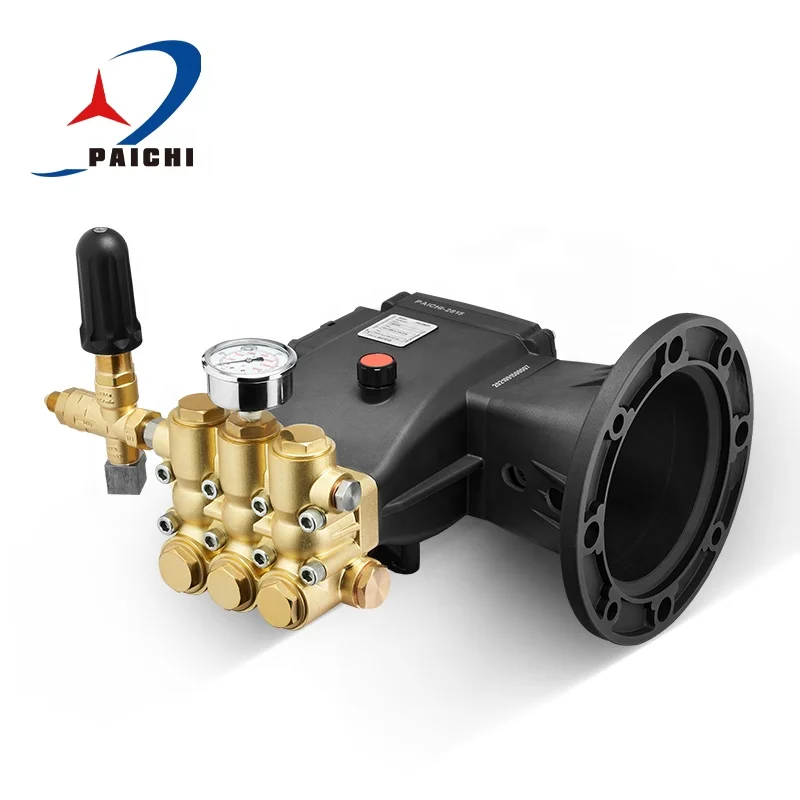 

3 piston triplex plunger pressure water pump 200bar high pressure triplex plunger pump 50lpm portable high pressure pump