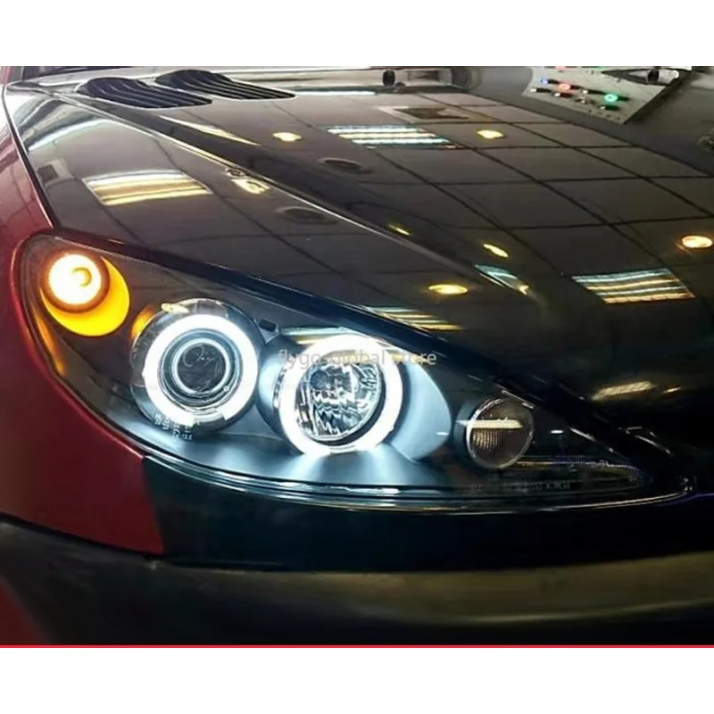 1pcs Applicable to 04-08 Peugeot 206 headlamp assembly refitting angel eye lens headlamp highlight headlamp assembly
1pcs Applicable to 04-08 Peugeot 206 headlamp assembly refitting angel eye lens headlamp highlight headlamp assembly