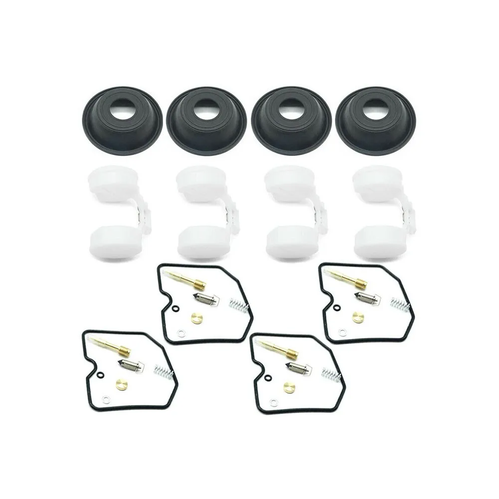 4X Carburetor Repair Kit Float Diaphragm Metal & Rubber Carburetor Kit For ZG1200 Voyager XII 1986-2003 ZG1000 Concours1992-2006
4X Carburetor Repair Kit Float Diaphragm Metal & Rubber Carburetor Kit For ZG1200 Voyager XII 1986-2003 ZG1000 Concours1992-2006